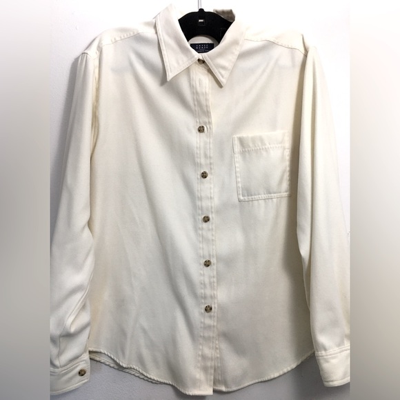 Liz Claiborne Tops Crazy Horse Faux Suede Shirt Poshmark